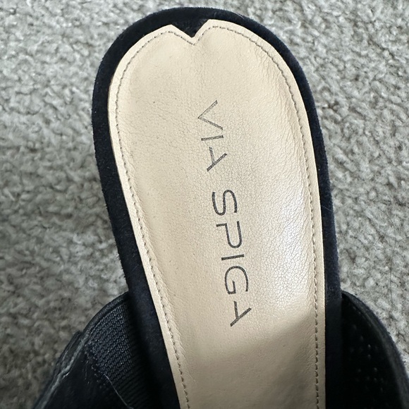 Via Spiga block heel black pattern - Picture 8 of 9